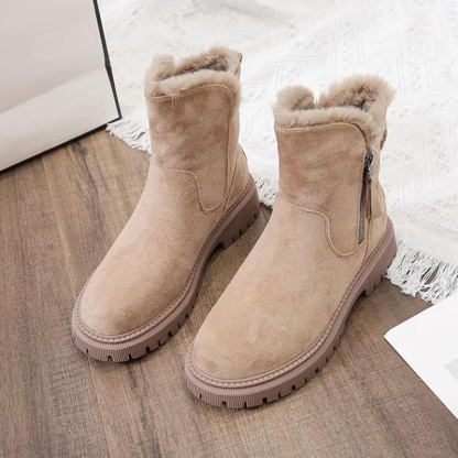 ⏰Last Day! 50% OFF  --- Winter New High Top Snow Boots Women's Suede Martin Boots