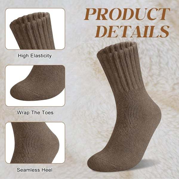 🔥Last Day Promotion 50% OFF - 🏆 5 Pairs Women's Solid Mid-calf Socks