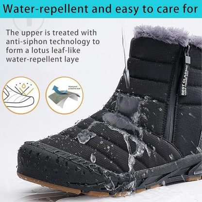 ⏰Last Day! 50% OFF 🔥High-top side-zip snow boots for outdoor sports