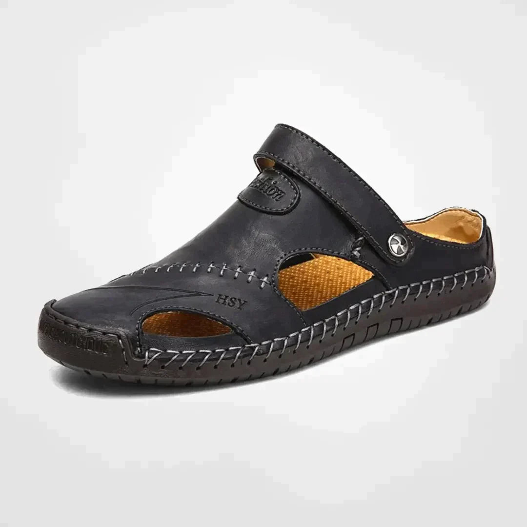 🔥Last Day Promotion 50%🔥Men's Orthopedic Leather Sandals – Handmade