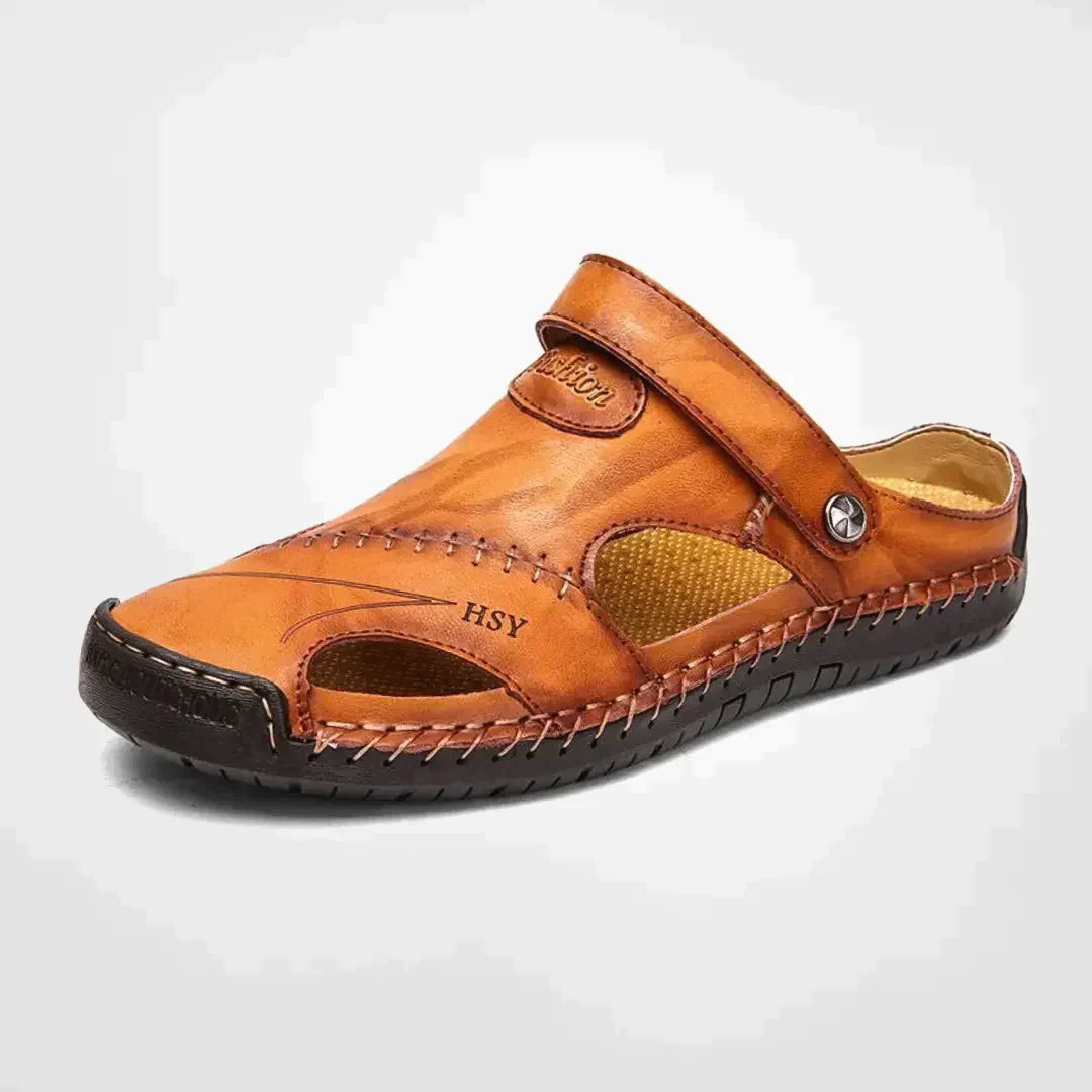 🔥Last Day Promotion 50%🔥Men's Orthopedic Leather Sandals – Handmade