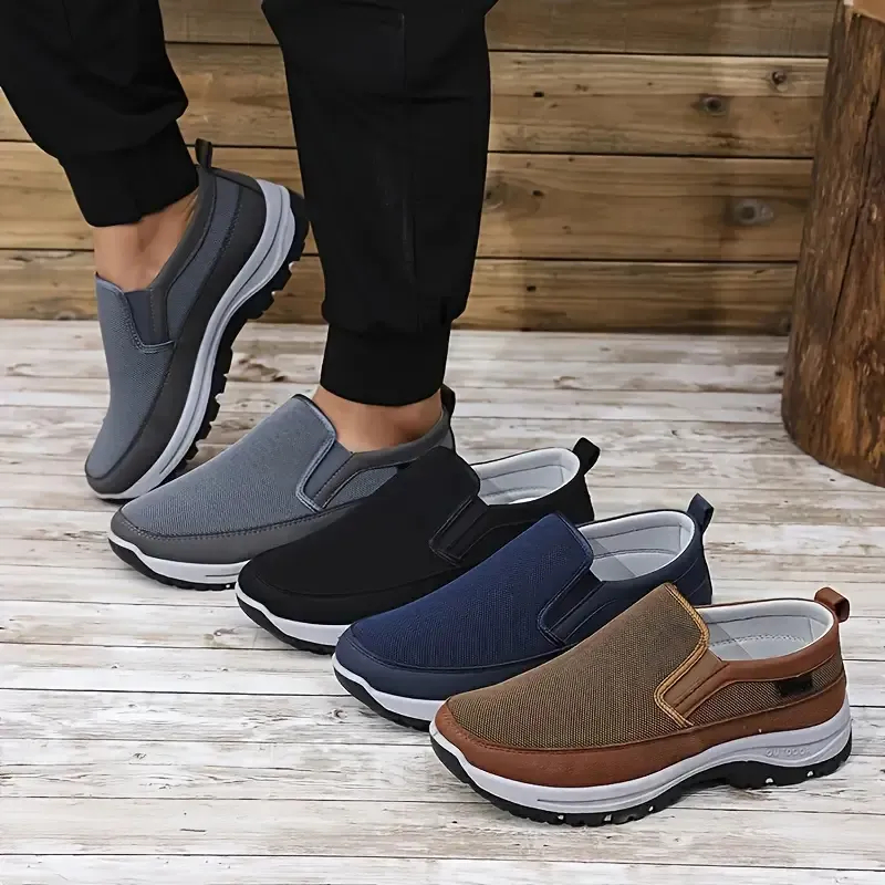 🔥Mega Sale - Buy Now & Save 50% OFF🔥Men's Relaxed Fit Comfortable Lightweight Breathable Arch Support Cushioned Walking Shoes