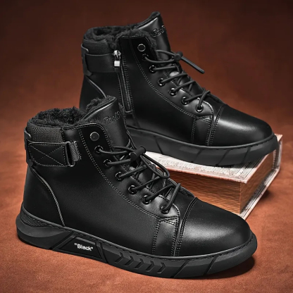 ⏰Last Day! 50% OFF 🔥Men’s Genuine Leather Fleece-Lined Orthopaedic Waterproof Boots