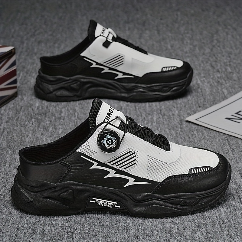 🔥Last Day Promotion 50% OFF - Men's Rotary Button Slip-on Durable Sandals