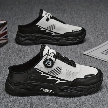 🔥Last Day Promotion 50% OFF - Men's Rotary Button Slip-on Durable Sandals