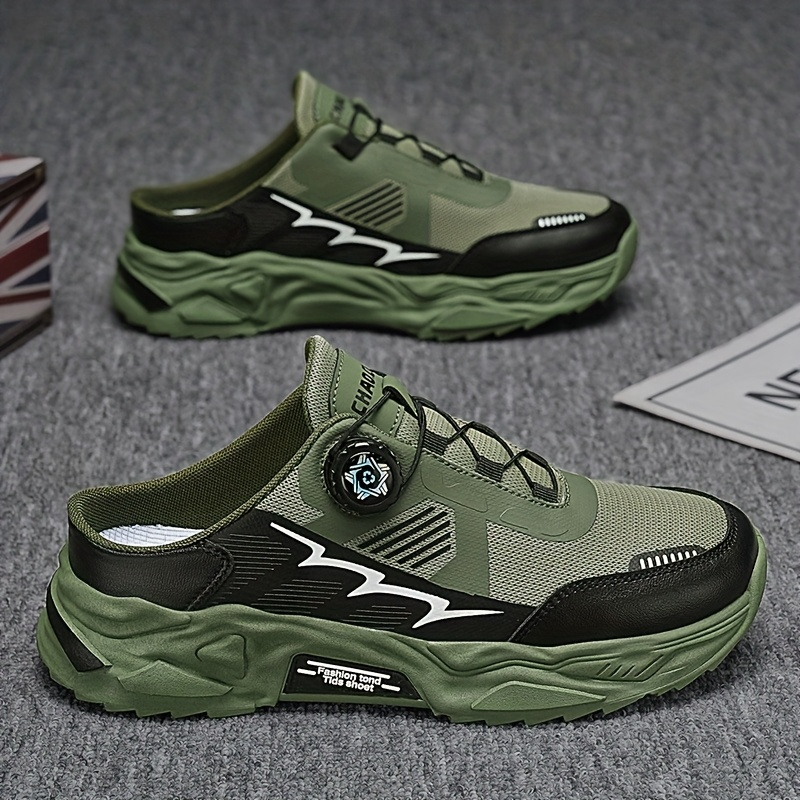 🔥Last Day Promotion 50% OFF - Men's Rotary Button Slip-on Durable Sandals