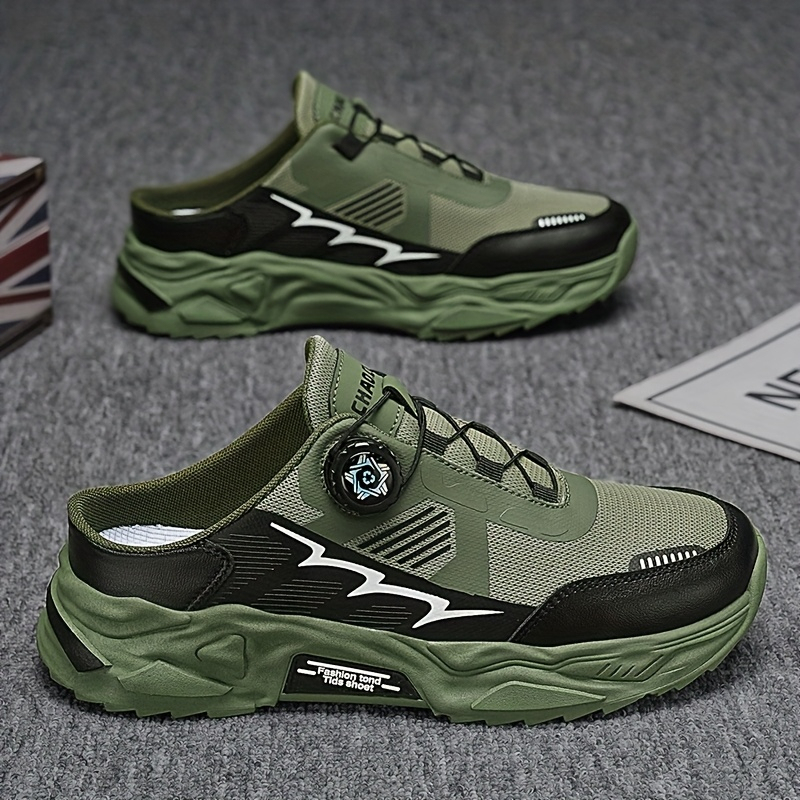 🔥Last Day Promotion 50% OFF - Men's Rotary Button Slip-on Durable Sandals