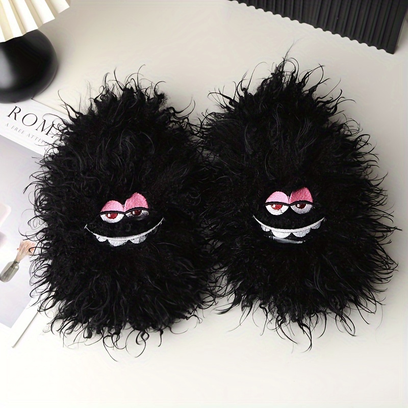 🔥Last Day Promotion 50% OFF - Funny plush slippers for winter home