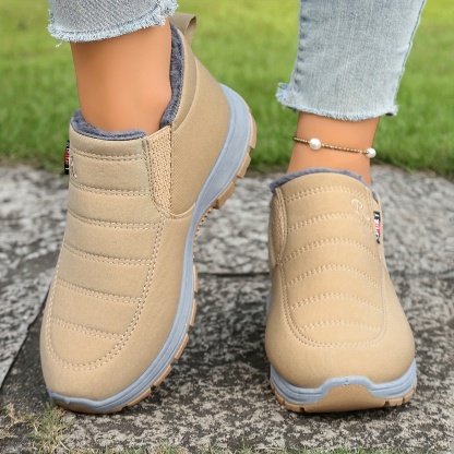 🔥Last Day Promotion 50% OFF - Women's fashionable and warm ankle boots with fleece lining