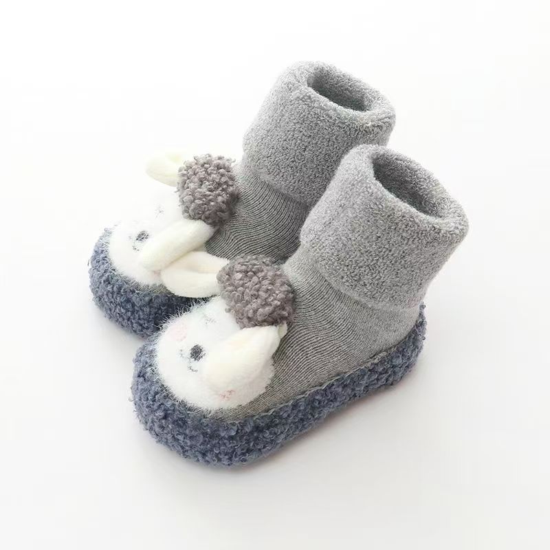 🔥Last Day Promotion 50% OFF --- Baby winter warm socks, non-slip adhesive, toddler shoes and socks