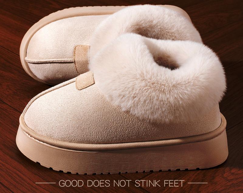 Merlad 2025 New Style Fleece-Lined Snow Boots