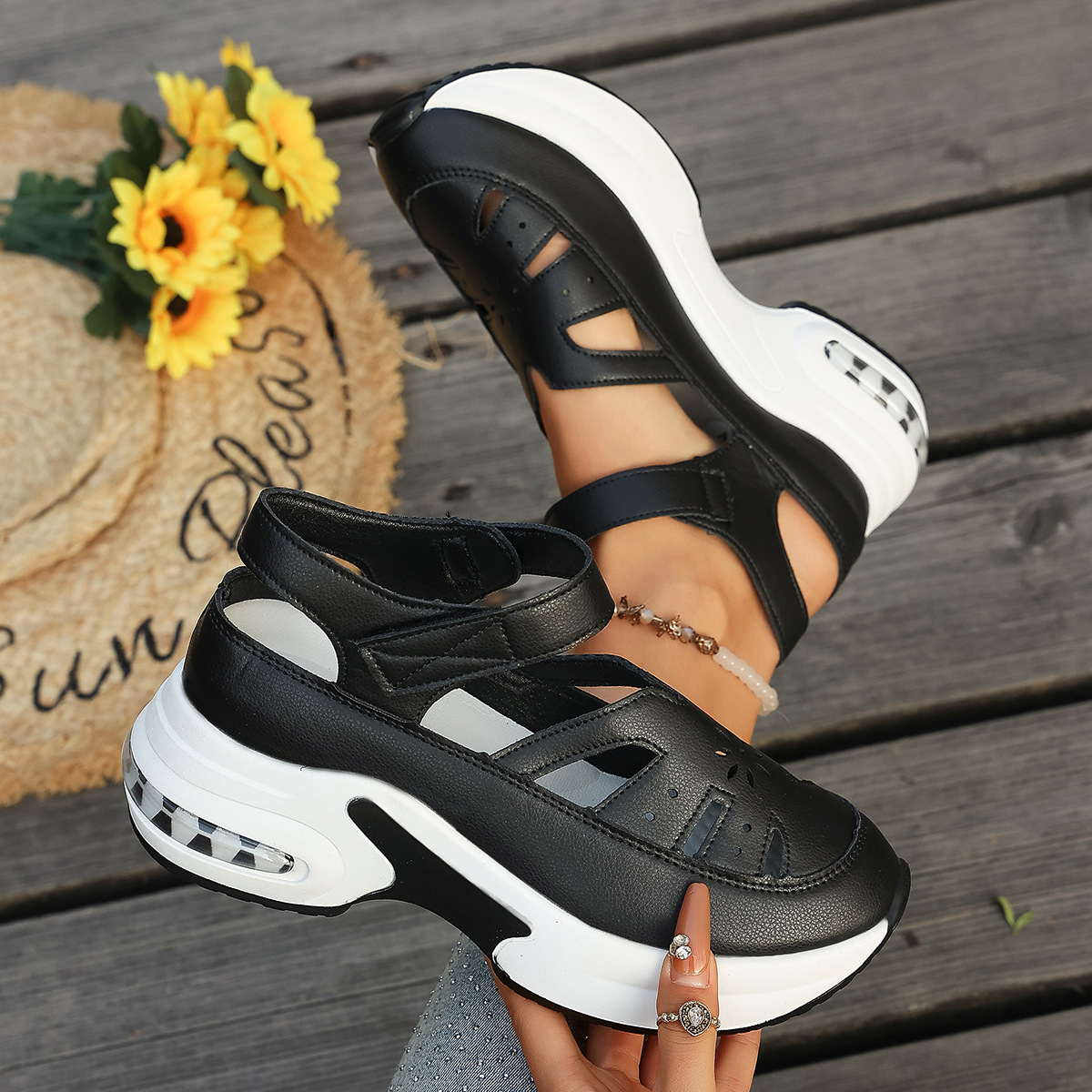 🔥Last Day Promotion 50% OFF - Women's cushioned orthotic sandals, providing everyday support