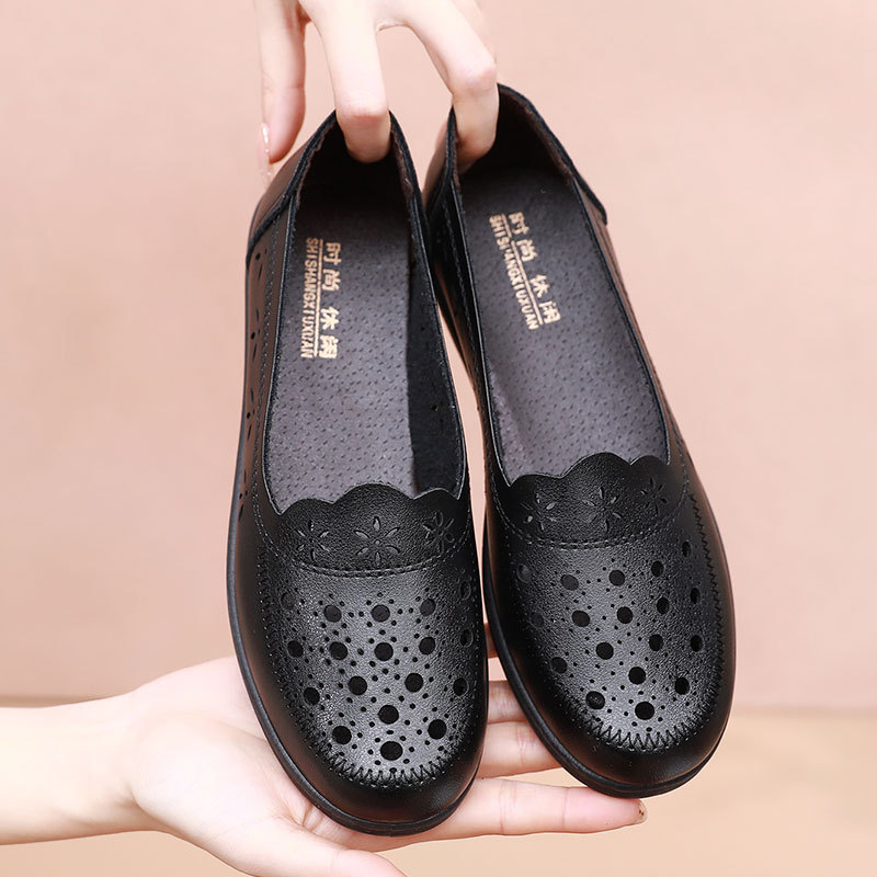 ⏰Last Day! 50% OFF 🔥Women's Orthopedic Breathable Leather Shoes