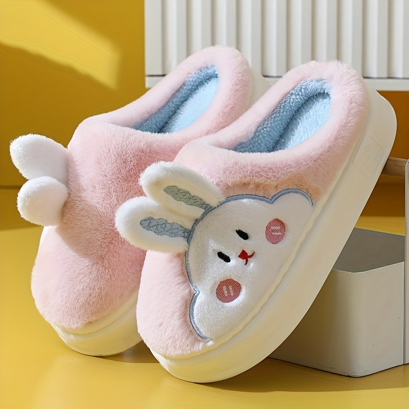 🔥Last Day Promotion 50% --- Cute Bunny Plush Slippers for Women