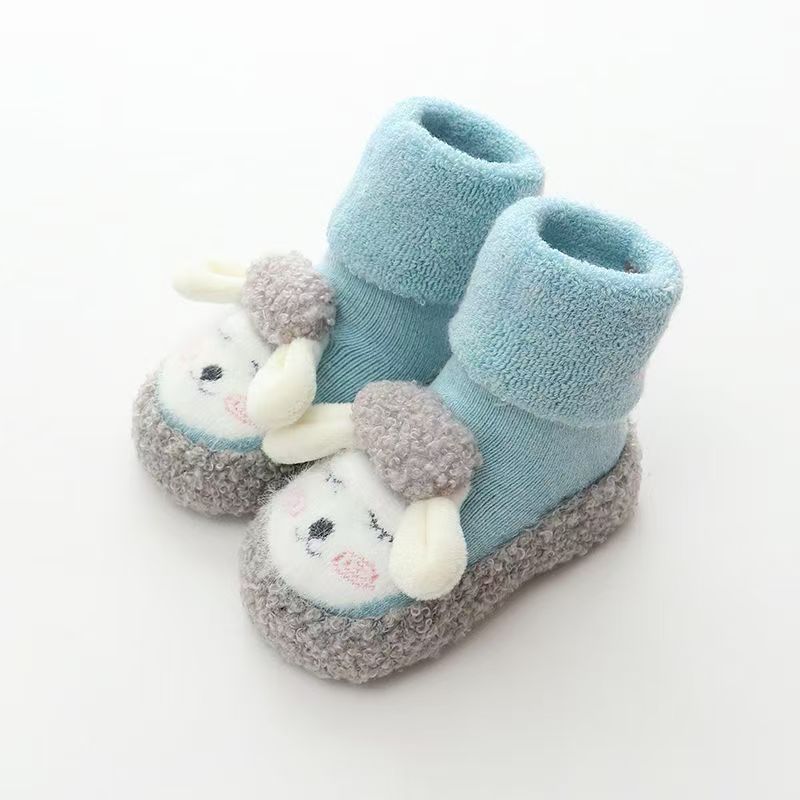 🔥Last Day Promotion 50% OFF --- Baby winter warm socks, non-slip adhesive, toddler shoes and socks