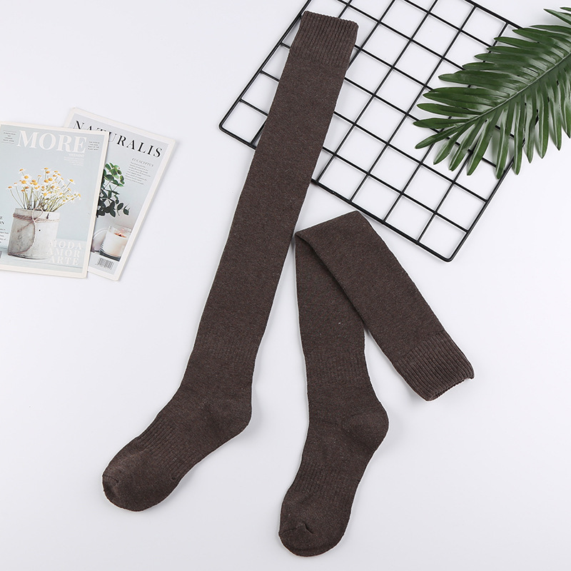 🔥Last Day Promotion 50% OFF --- Women's winter over-the-knee cotton socks