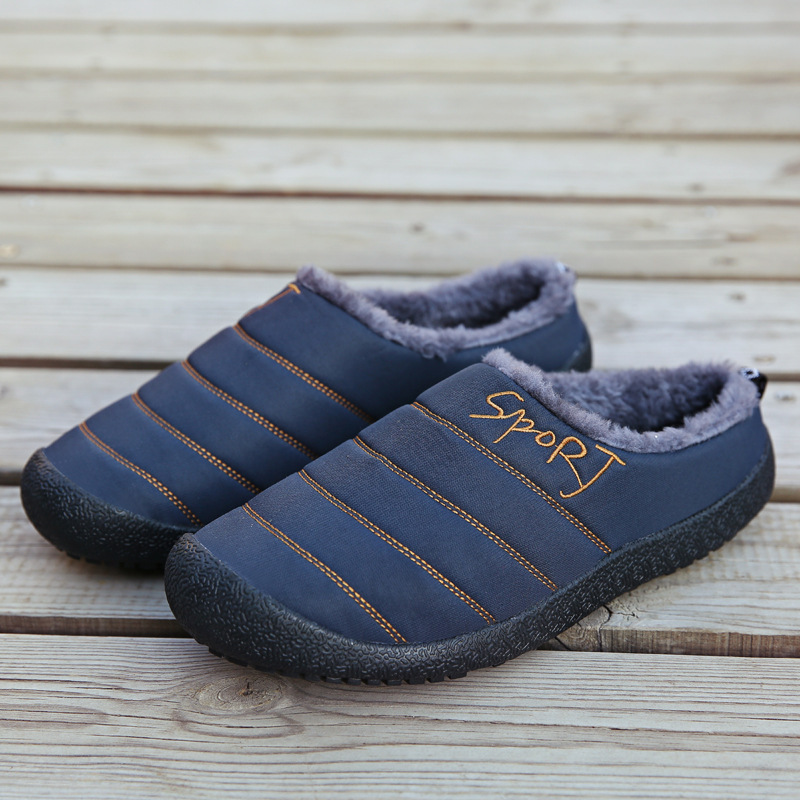 😍Last Day 50% OFF🔥Unisex Warm Waterproof Winter Mules – Cozy Slip-On Shoes with a Non-Slip Sole