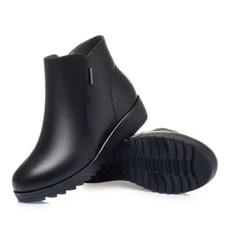 🔥Last Day Promotion 50% OFF - Winter flat-soled fleece-lined warm ankle boots