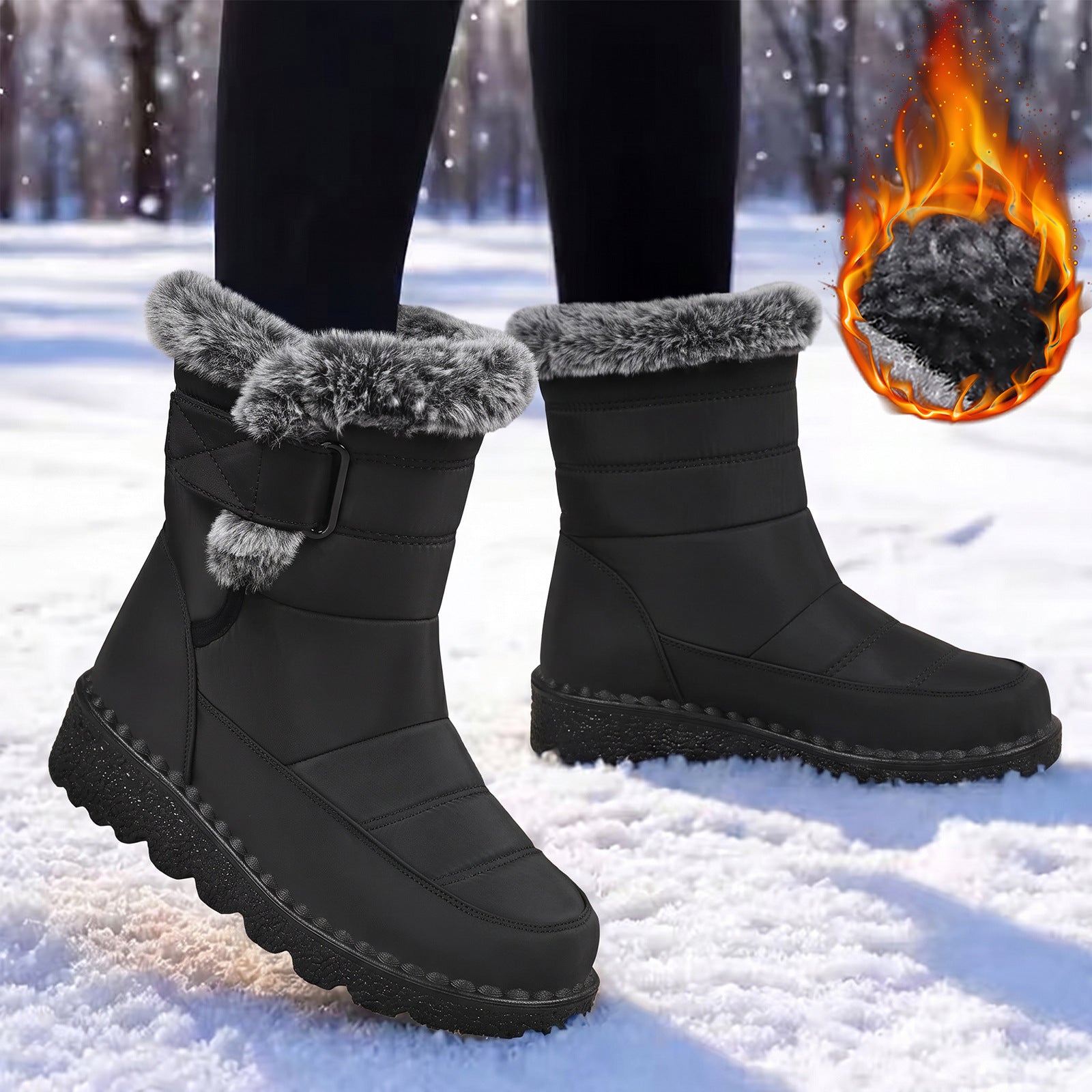 Women&rsquo;s Warm & Dry Waterproof Winter Boots