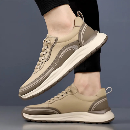 ⏰Last Day! 50% OFF 🔥Men's Comfortable Lightweight Leather Slip-On Orthopaedic Shoes