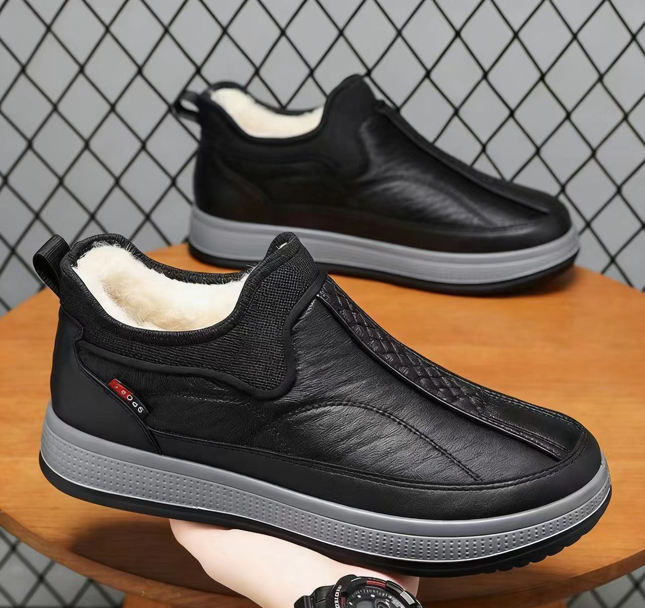 ⏰Last Day! 50% OFF 🔥Men's winter thickened warm non-slip cotton shoes