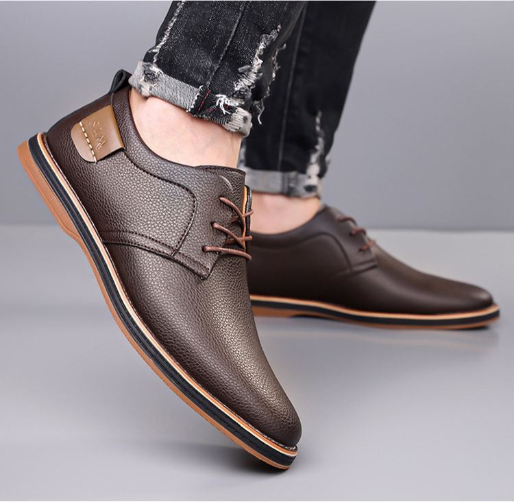 ⏰Last Day! 50% OFF 🔥Men's fashionable casual leather shoes