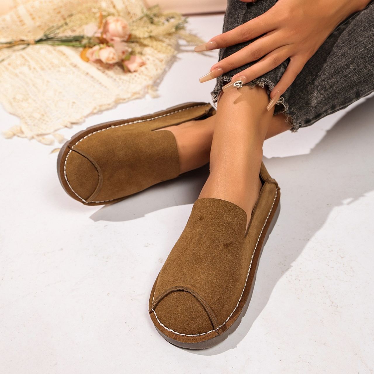 🔥Mega Sale - Buy Now & Save 50% OFF🔥Women’s Wide Fit Comfort Slip-On Shoes