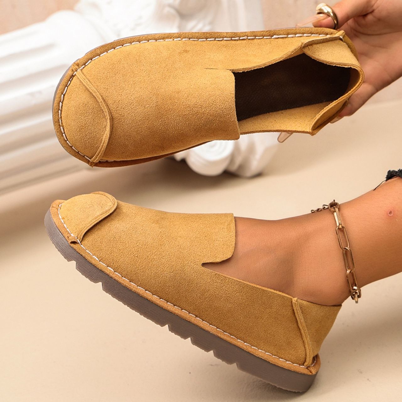 🔥Mega Sale - Buy Now & Save 50% OFF🔥Women’s Wide Fit Comfort Slip-On Shoes