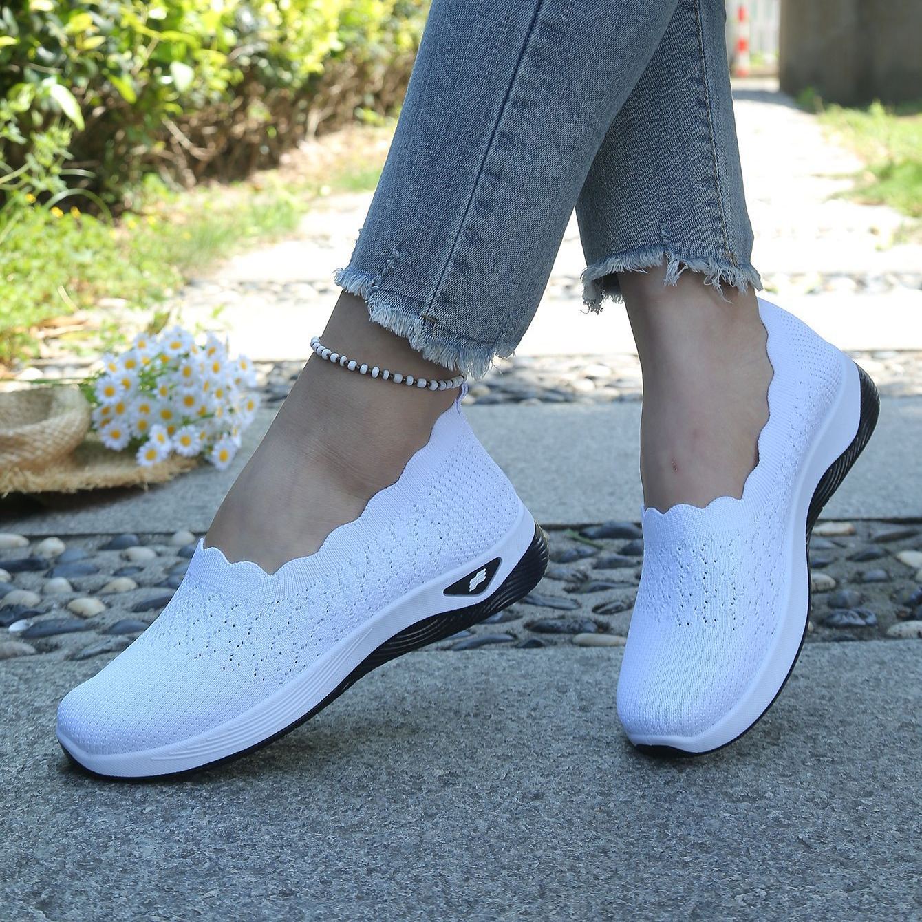 😍Last Day 50% OFF🔥Women Orthopedic Walking Shoes,——Lightweight All-Day Comfort Sneakers