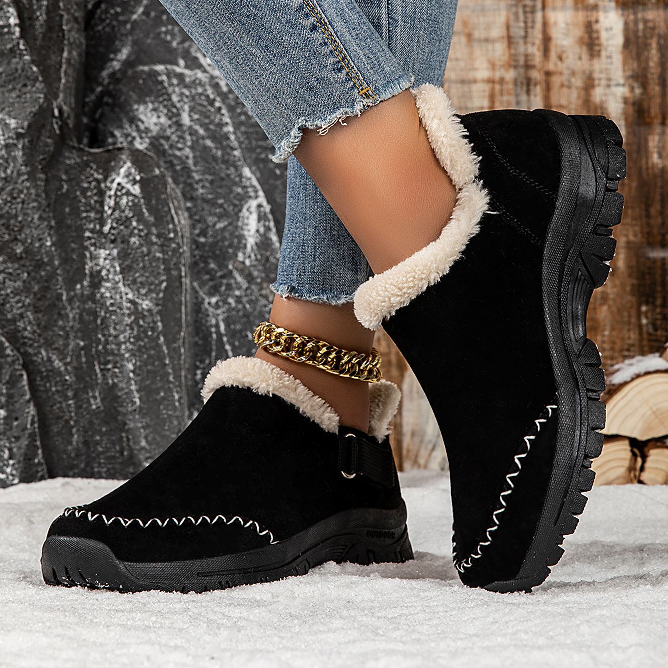 🔥Mega Sale - Buy Now & Save 50% OFF🔥Women’s hands-free warm shoes, handmade – with arch support