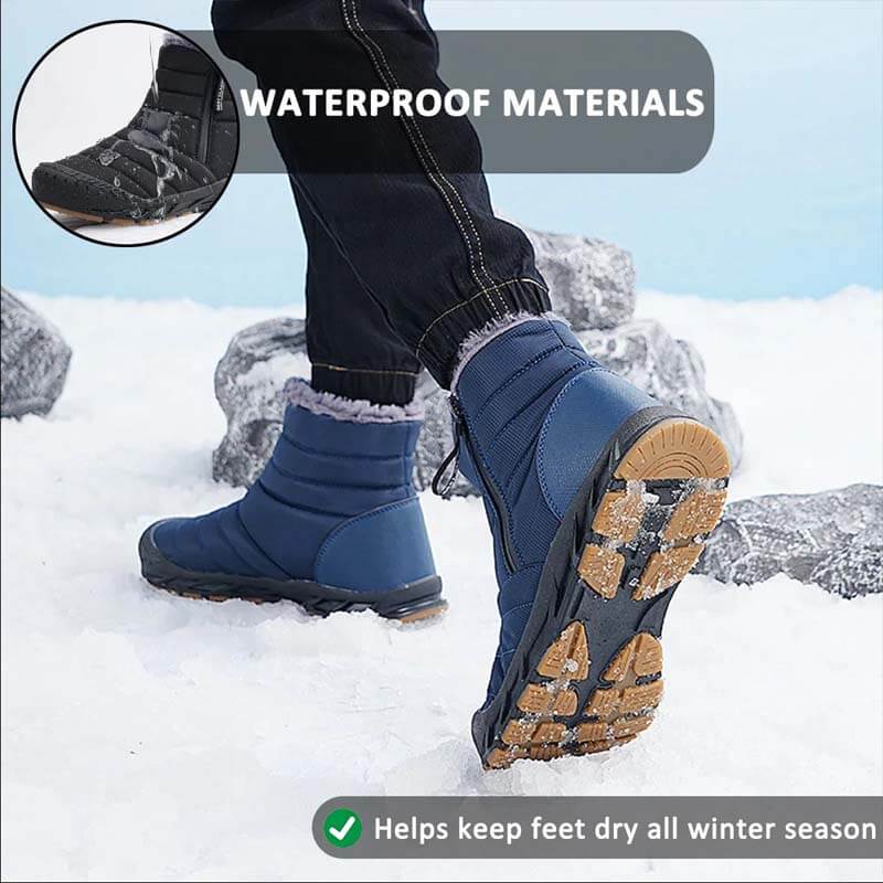⏰last-day!-50-off-🔥High-top side-zip snow boots for outdoor sports