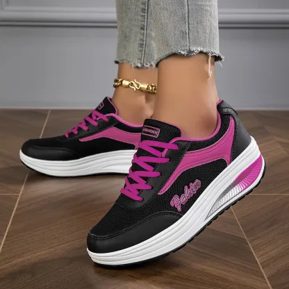 ⏰Last Day! 50% OFF  --- 🔥Women's Breathable Fashion Chunky-Soled Trainers