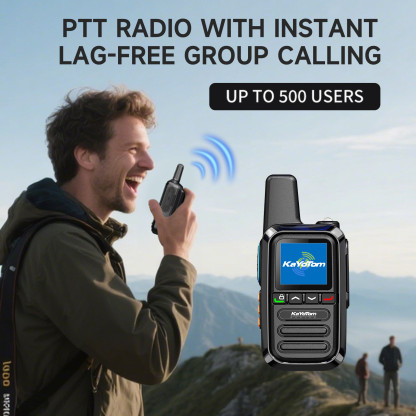 KaYoTom G05 Global Walkie Talkie – Durable LTE & POC Two-Way Radio for Outdoor, Emergency, Business & Personal Use