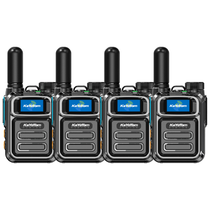 KaYoTom M05 Global Walkie Talkie Unlimited Range Encrypted Two-Way Radio - 72H Battery, HD Audio, Lightweight & Waterproof, 172 Countries Coverage