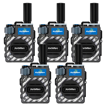 KaYoTom M09 Global Walkie Talkie Unlimited Range Encrypted Two-Way Radio - 72H Battery, HD Audio, Lightweight & Waterproof, 172 Countries Coverage