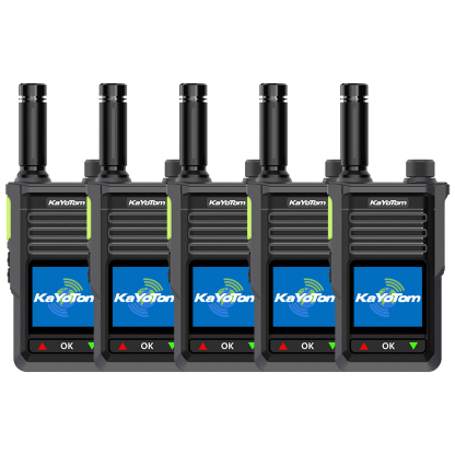 KaYoTom M15 Global Encrypted Walkie Talkie Unlimited Range - 72H Battery, GPS Tracking, Bluetooth & IP68 Waterproof, 172 Countries Coverage