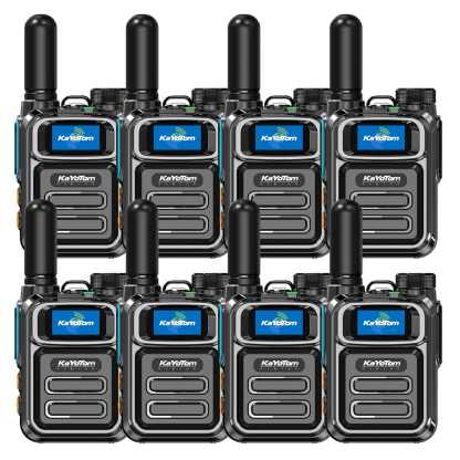 KaYoTom M05 Global Walkie Talkie Unlimited Range Encrypted Two-Way Radio - 72H Battery, HD Audio, Lightweight & Waterproof, 172 Countries Coverage