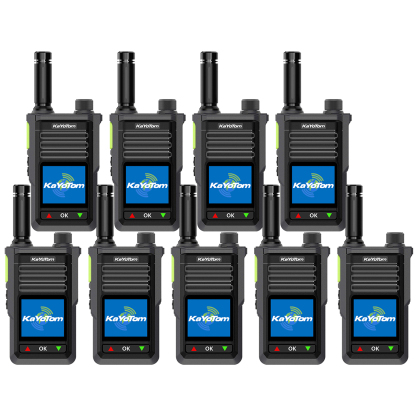 KaYoTom M15 Global Encrypted Walkie Talkie Unlimited Range - 72H Battery, GPS Tracking, Bluetooth & IP68 Waterproof, 172 Countries Coverage