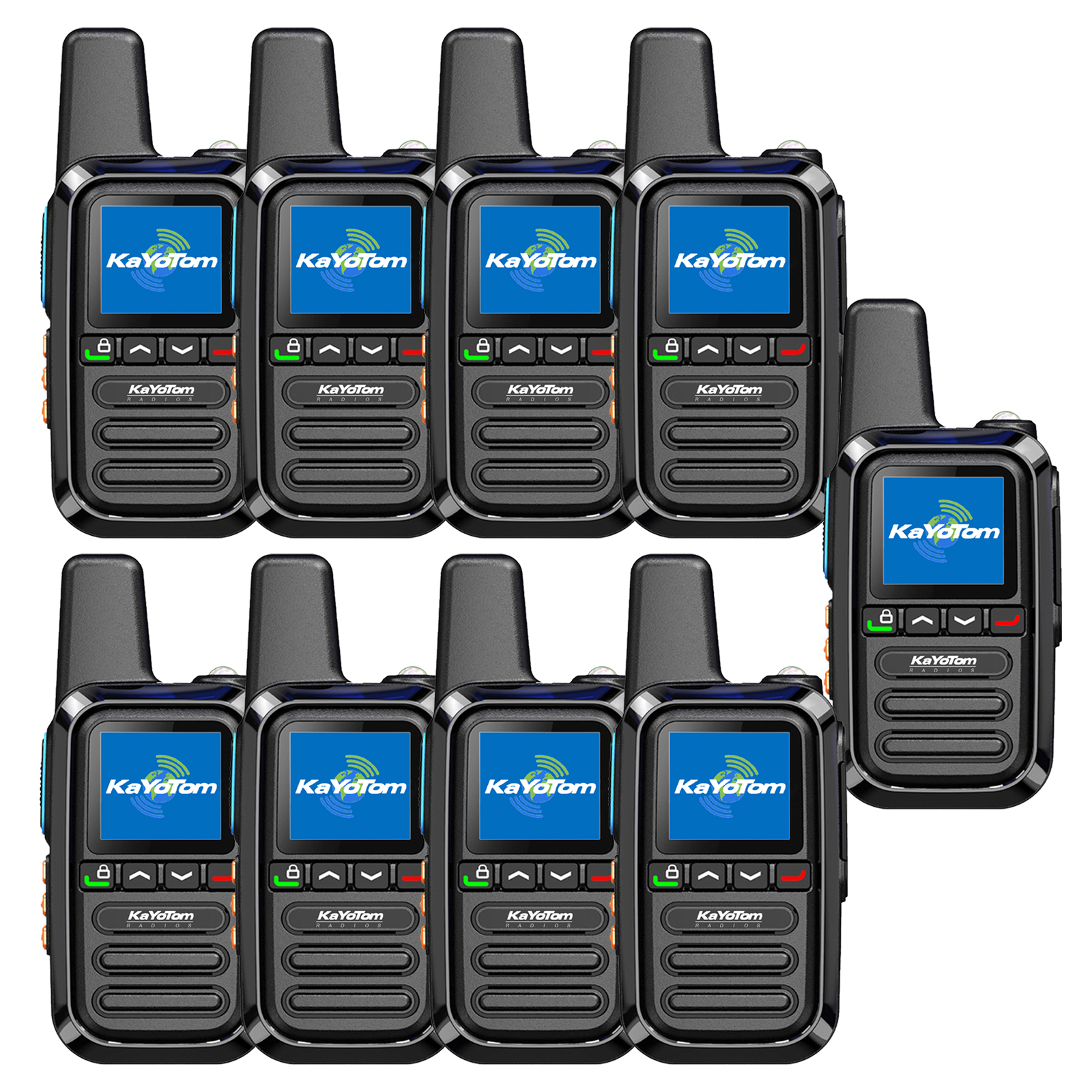 KaYoTom G05 Global Walkie Talkie – Durable LTE & POC Two-Way Radio for Outdoor, Emergency, Business & Personal Use