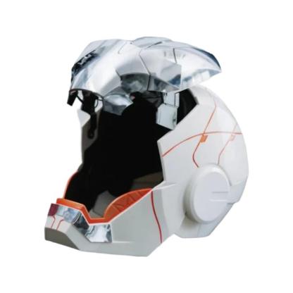 [NEW] Iron Man War Machine Helmet MK5 White – Voice, Touch & Remote Control LEGO-Inspired