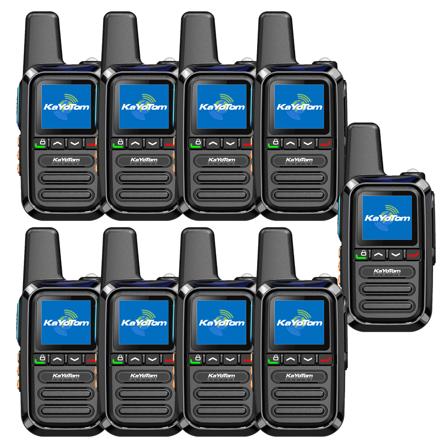 KaYoTom G05 Global Walkie Talkie – Durable LTE & POC Two-Way Radio for Outdoor, Emergency, Business & Personal Use
