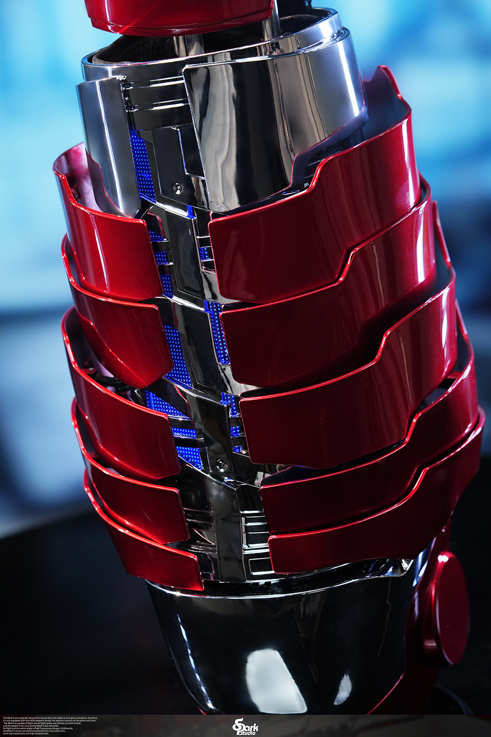 [NEW] Iron Man MK5 Rack Arm – 1:1 Wearable Gauntlet with Voice, Touch & Remote Control, English Version