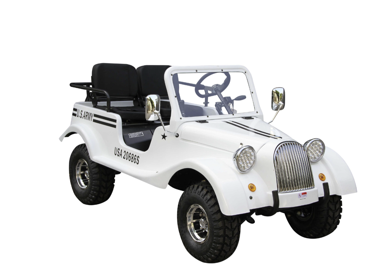 New Model GR-5 Safari Series 3 125cc 3-speed w/reverse mini-jeep