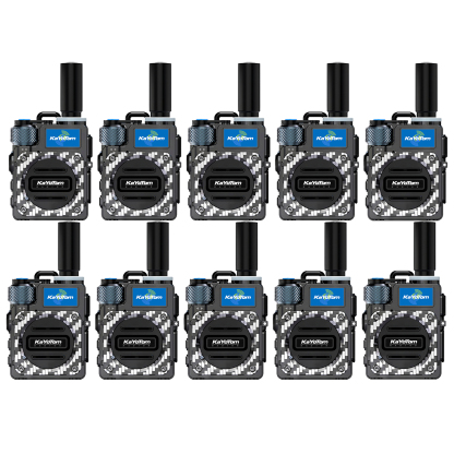 KaYoTom M09 Global Walkie Talkie Unlimited Range Encrypted Two-Way Radio - 72H Battery, HD Audio, Lightweight & Waterproof, 172 Countries Coverage