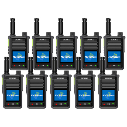 KaYoTom M15 Global Encrypted Walkie Talkie Unlimited Range - 72H Battery, GPS Tracking, Bluetooth & IP68 Waterproof, 172 Countries Coverage