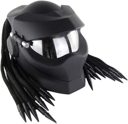 [NEW] The Predator Motorcycle Helmet 🏍️ – Full Face with Revealable Lens | DOT Certified