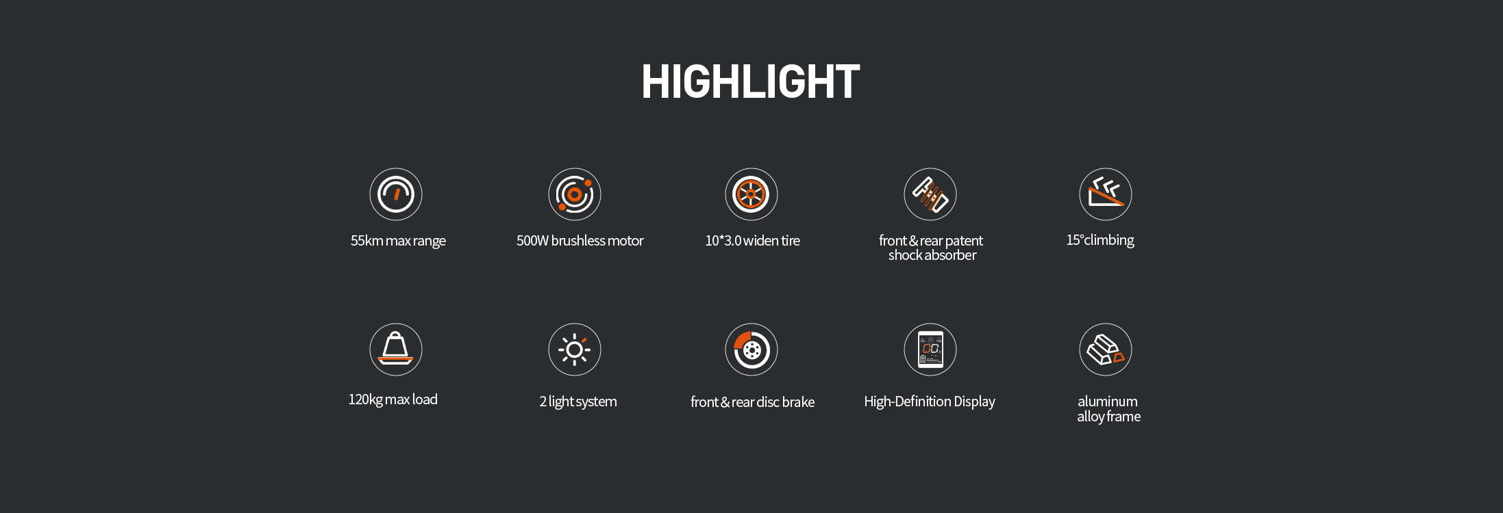 JOYOR S5 Electric Scooter Battery 624 WH (13Ah) 500W Motor 20Km/h Street Approved (ABE) 