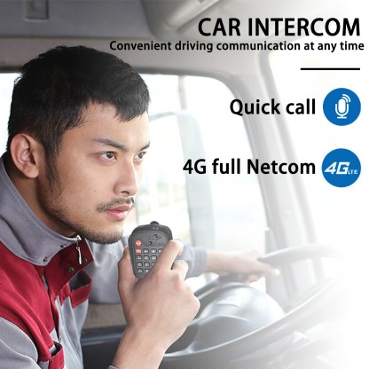 KaYoTom Professional Dual-mode Car Walkie Talkie POC+UHF+VHF+GPS Radio