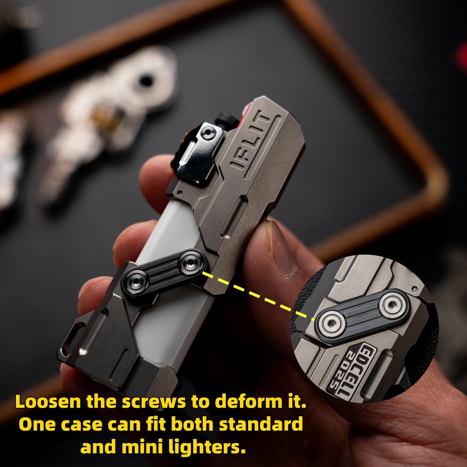 EDCELL IFRIDUS lighter case