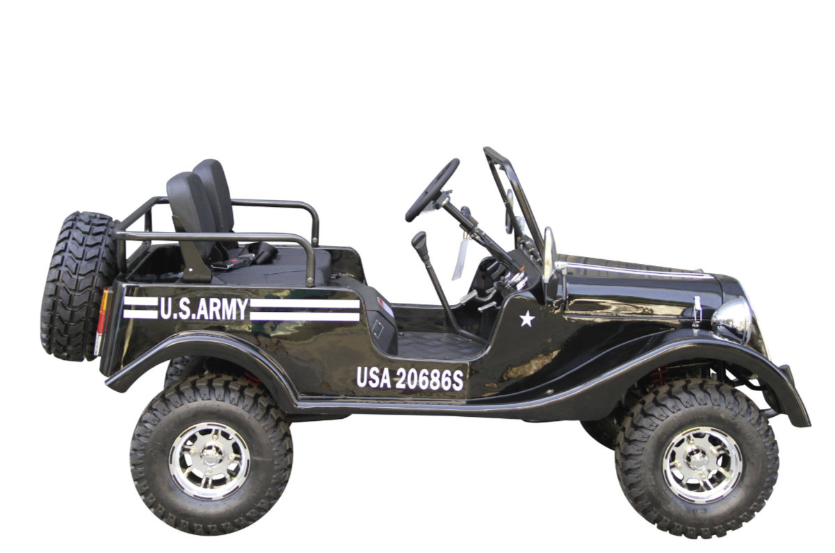 New Model GR-5 Safari Series 3 125cc 3-speed w/reverse mini-jeep